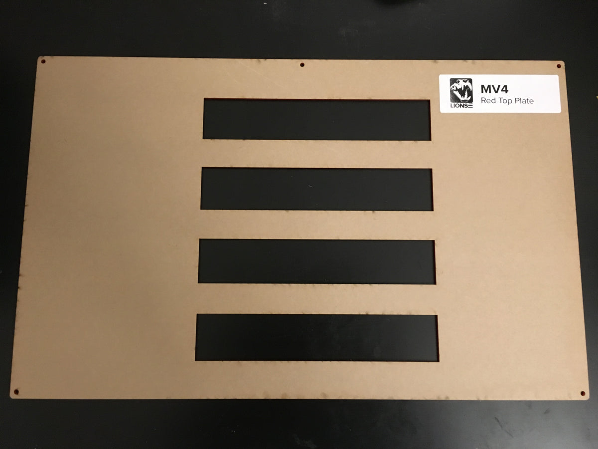 NEOGEO MV4 Top & Bottom Plates Lions3