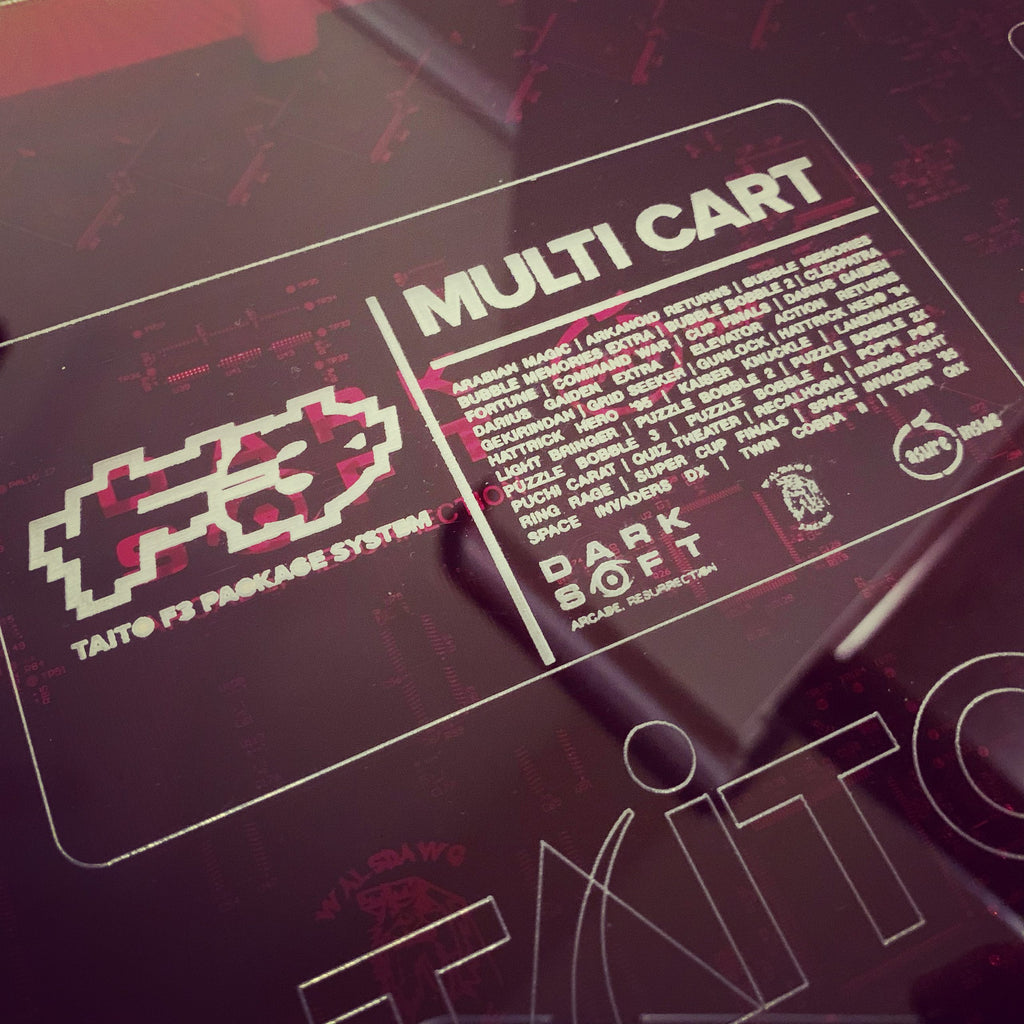 DarksoftタイトF3 Multigame Cart アーケード | www.orangebluehome.com.br